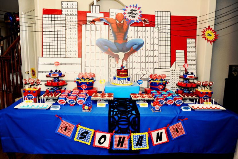 spiderman-themed-parties